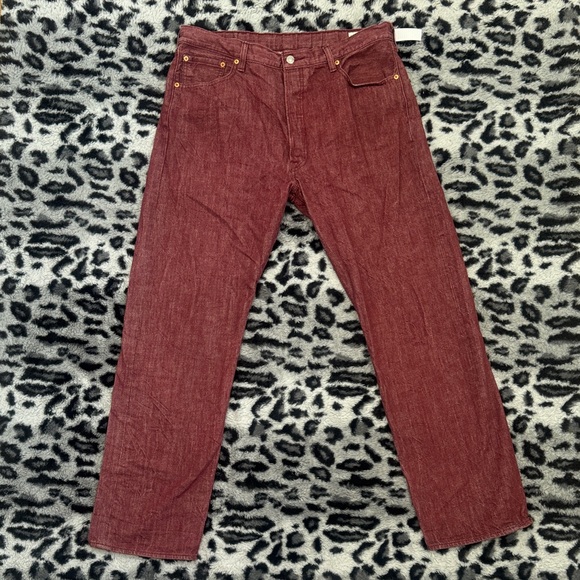 Levi's Other - Levi's Men's Maroon Relaxed Straight Jeans